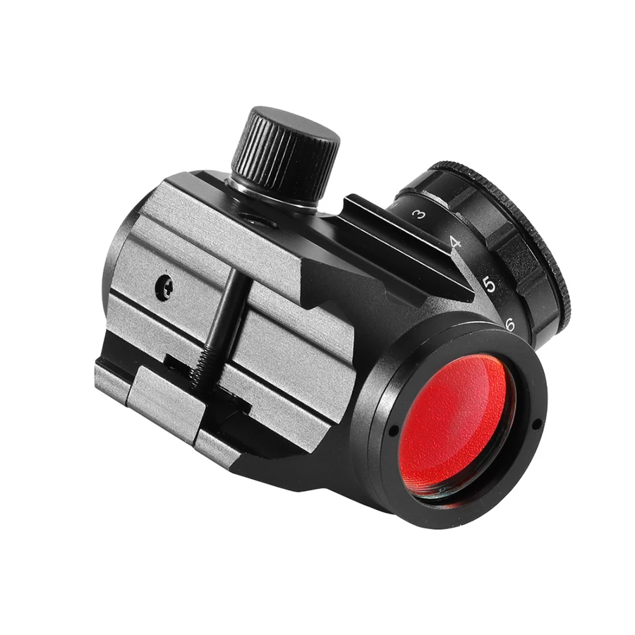 

Red Dot Sight Picatinny Rail Mount 20mm Tactical Hunting M1 Red Dot Sight Airsoft Red Dot Scope With High Mount Rail