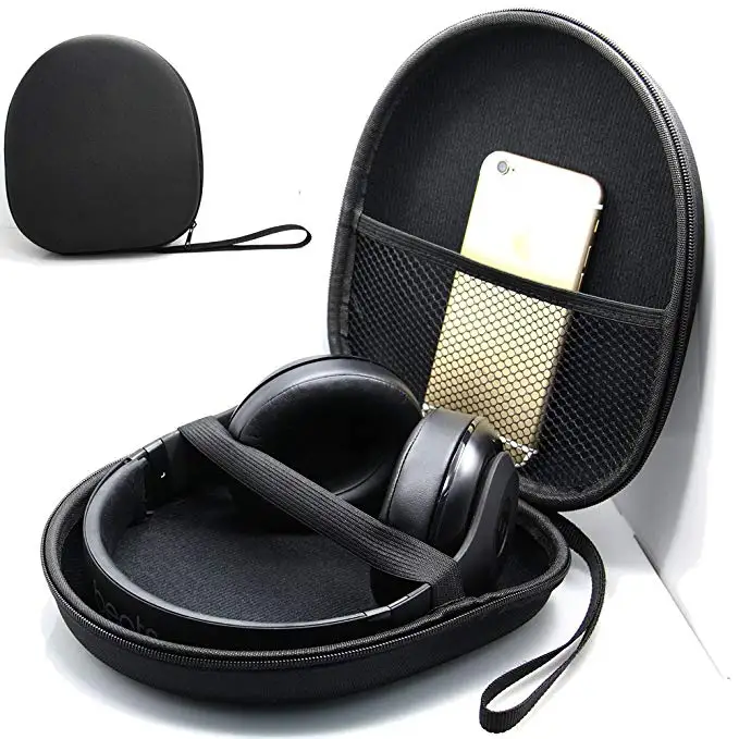 

Full size EVA Wireless Headphones carrying Case Travel Bag Storage Case