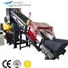 Energy saving pet bottle recycling system with flakes cover belt conveyor