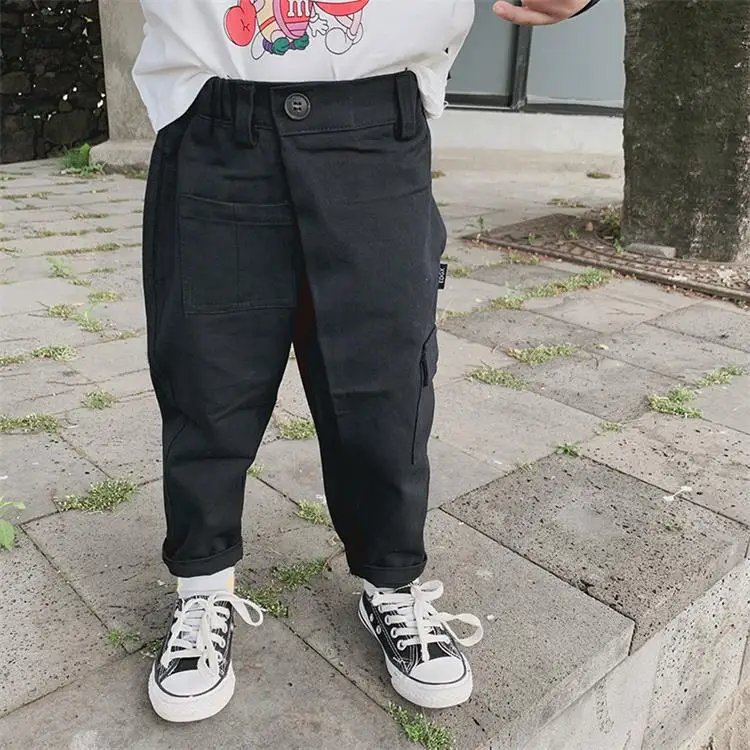 

wholesale Children wear spring and autumn models boys pants children kids overalls trousers