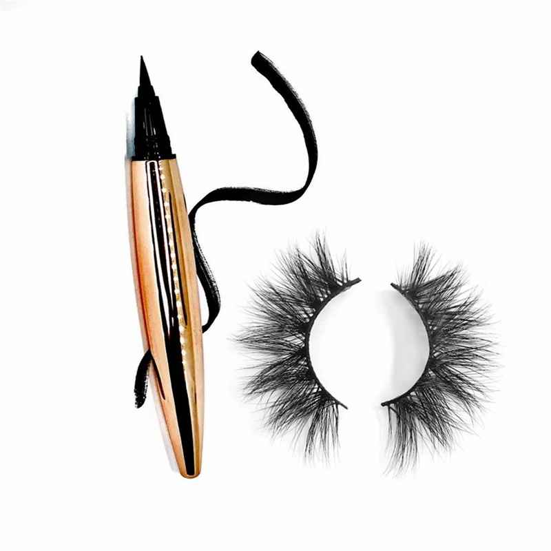 

Newest Product Private Label Eye Liner Adhesive Eyeliner Glue Pen For Natural Lashes Magic Eyeliner