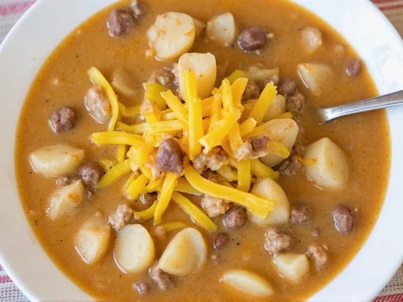 Creamy Hamburger Potato Soup Recipe & Tips
