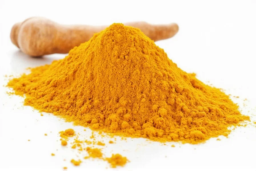 Turmeric supplements and fresh turmeric root
