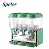 Easy-Cleaning Colorful Spraying Steel Plate Body 3 Tank Cold Juice Dispenser For Hotel