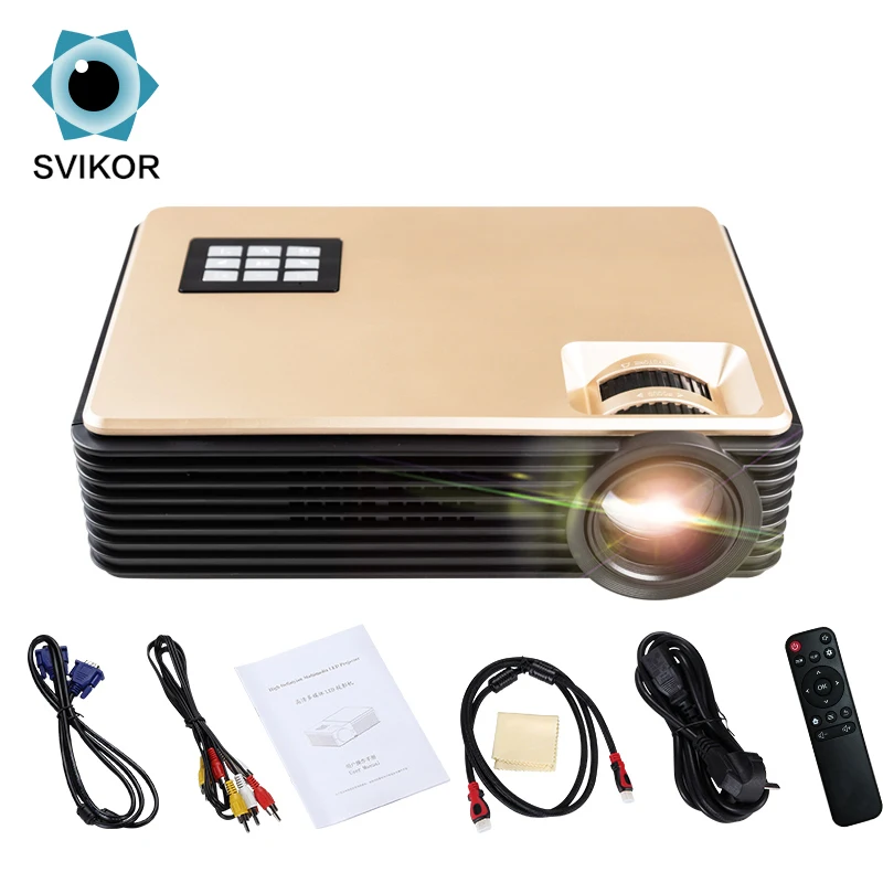 Best native 1080P digital home theater lcd projector 6000 lumens price