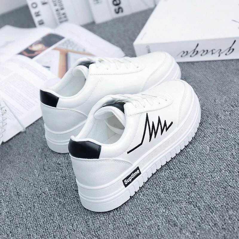 

2022 spring and summer new all-match flat shoes student casual white shoes, Customized color