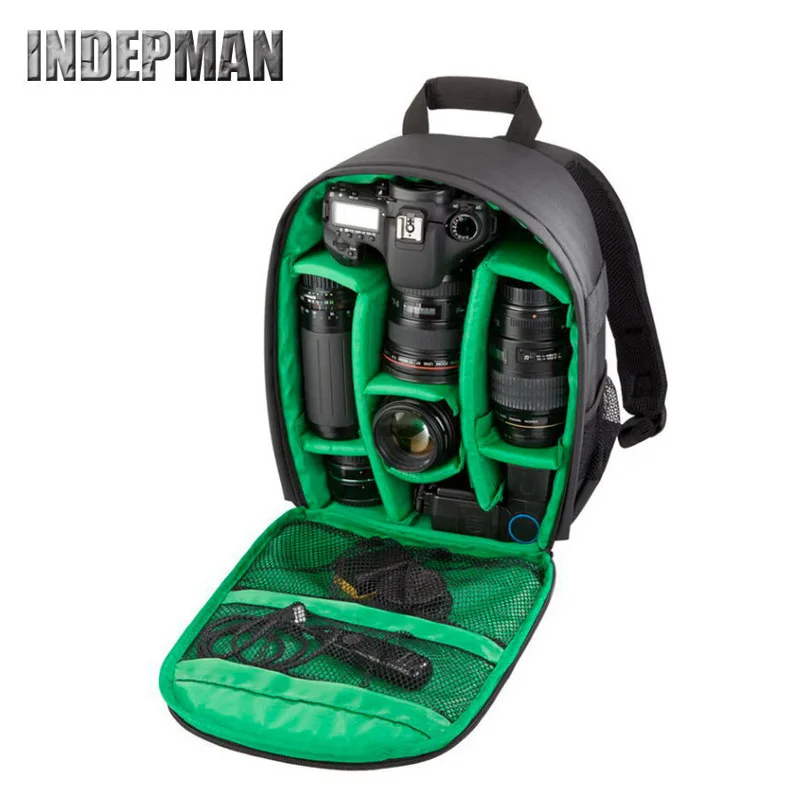 
Waterproof Shoulder Bag Men Camera Backpack 