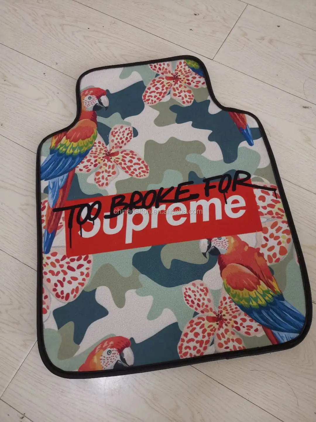 Dye Sublimation Printed Custom Logo Car Floor Mats Buy Logo Car Floor Mats,Car Floor Mats Logo