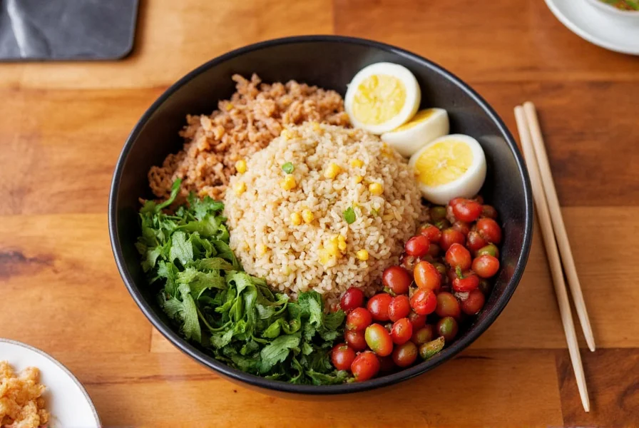 Toasted sesame seeds in a small dish