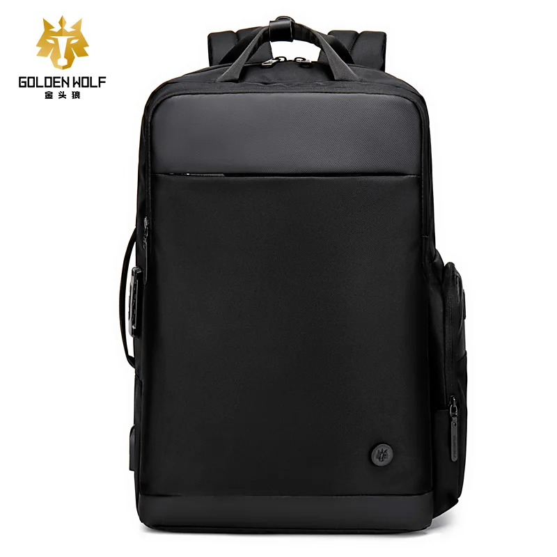 

Anti Theft Lock Backpack Laptop Mochila Para Hombre Waterproof Wholesale Backpack Lock sac a dos mochilas antirrobo New 2020, Black/grey/red