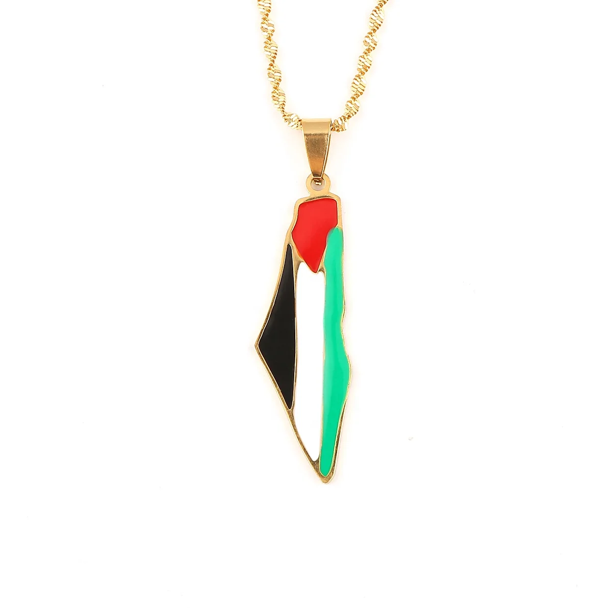 Stainless Steel Gold Color Isr