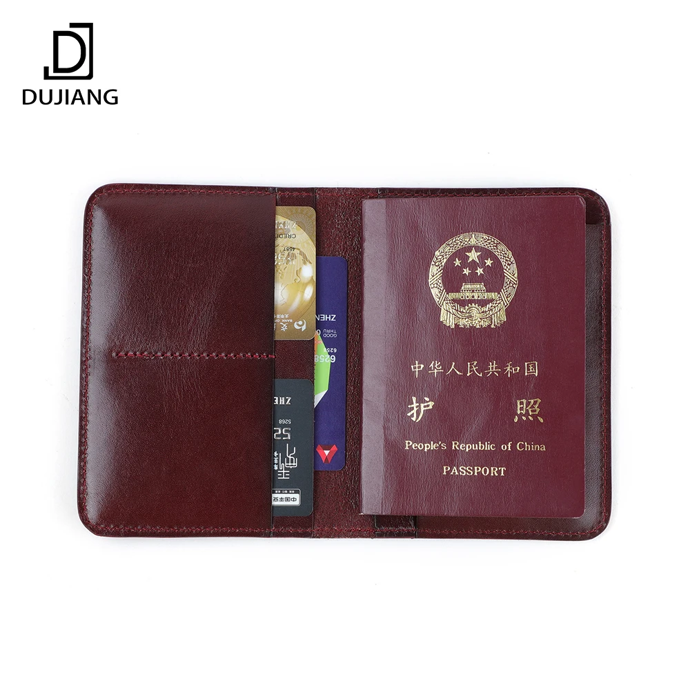 

Genuine Leather Passport Bag Travel Passport Cover Wallet Business ID Card Holder Organizer Passport Holder for Women and Men, Black, yellow brown, red brown, green