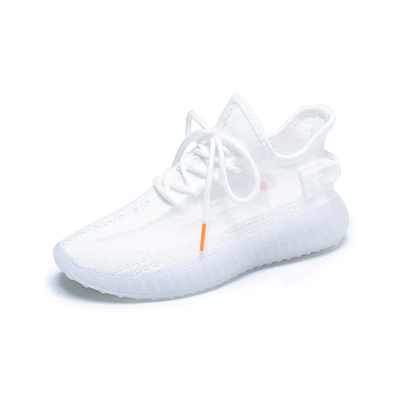 

Glow-light Daisy fly weave coconut shoes 2021 new sports shoes for women running fashion shoes in Europe and America, As shown in figure