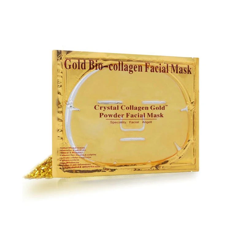 

AH Hyaluronic Acid Hydrolyzed Collagen Anti Wrinkles Fine Lines 24K Gold Collagen Facial Mask