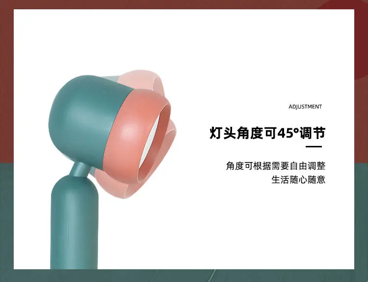 Creative Novelty Eye Protection Table Lamp Bedroom Bedside Desktop Touch Student Children Led Desk Night Reading Lamp