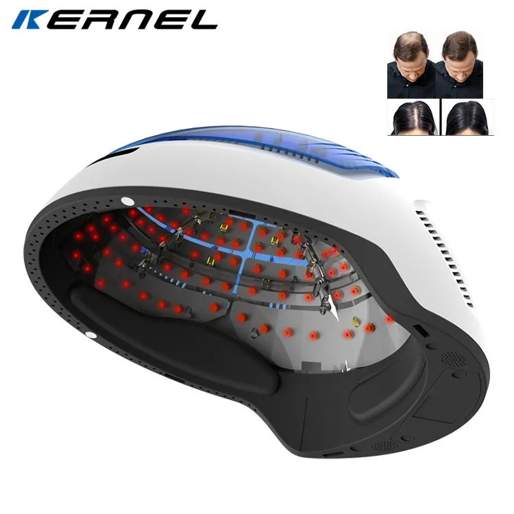 

Professional Hair Loss Therapy Cap 650nm led laser hair growth helmet lllt machine