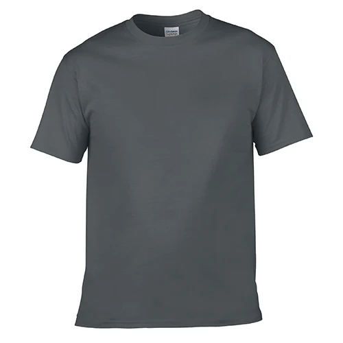 Manufacturer Plus Size Men's Shirts 220gsm Heavyweight T-shirt 100% Thick Custom Drop Shoulder Cotton Plain Oversized Tshirt