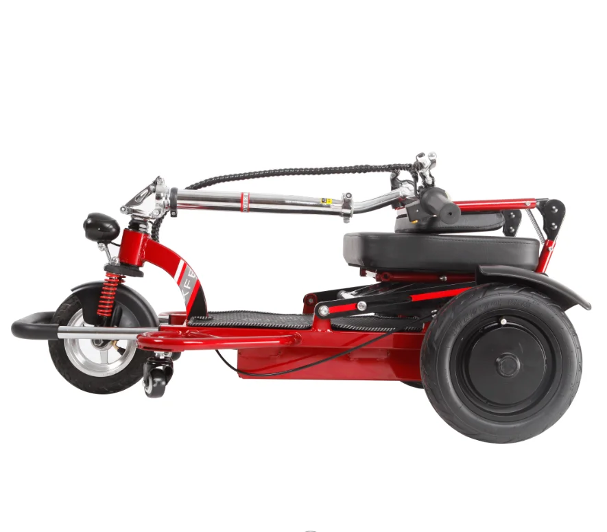 
elderly mobility folding disability adult electric 3 wheel scooters for old people/disabled  (62367135101)