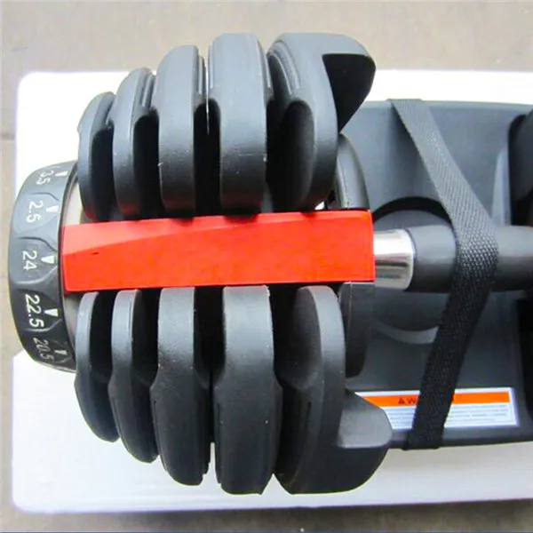 健身房快速可调橡胶组合哑铃套装