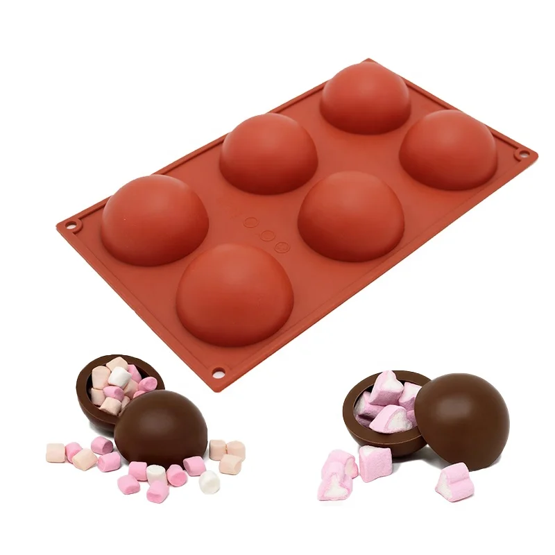 

6 Holes Silicone Molds for Making Jelly Pudding Soap Cake moldes de silicona