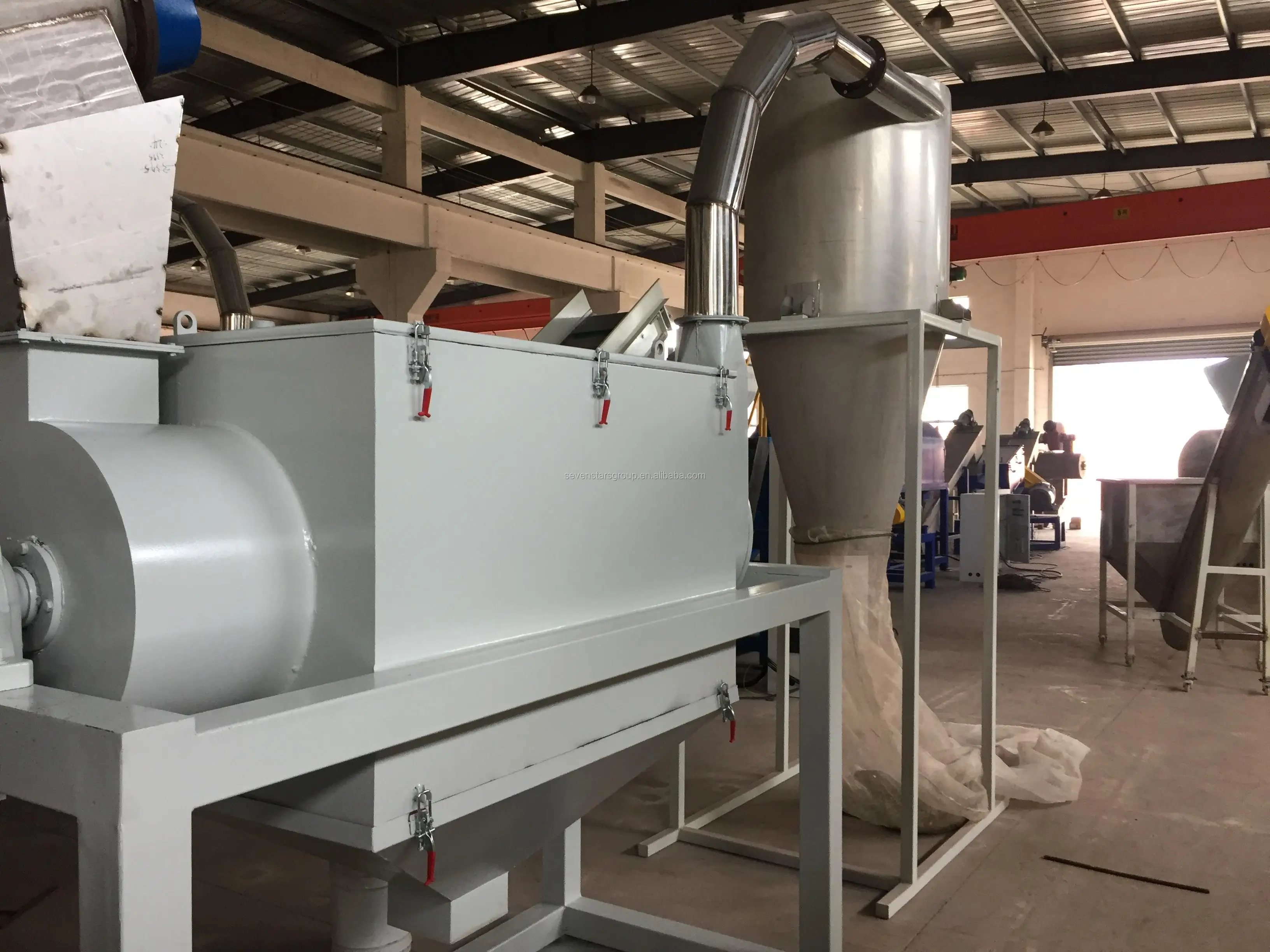 3002000kg/h Pet Bottle Scrap Hot And Cold Washing Line Recycling