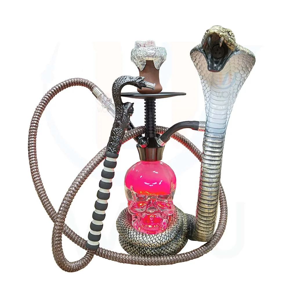 

Arabic hookah complete bar with lighted hookah resin snake hookah / smoking hookah pipe / electric hookah