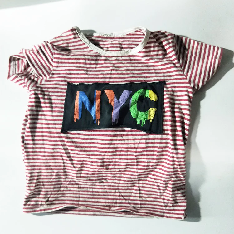 

wholesale designer kids cotton tshirt children used clothing bales, Mixed