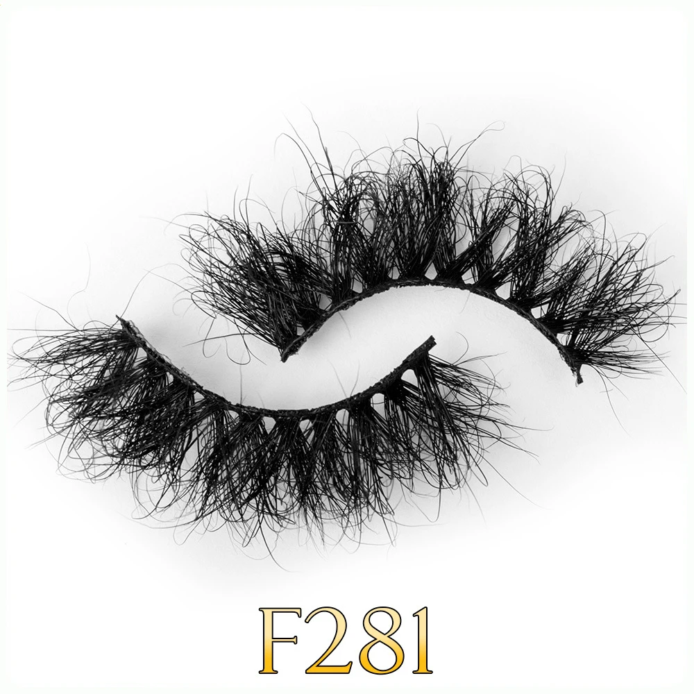 

fluffy criss cross lashes 3d mink 25mm mink custom eyelashes with lashbox