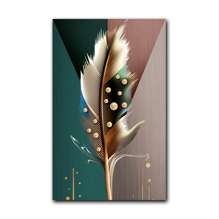 Wholesale Jinyu Abstract Printed Canvas Paintings for Hotel and Wall Decoration