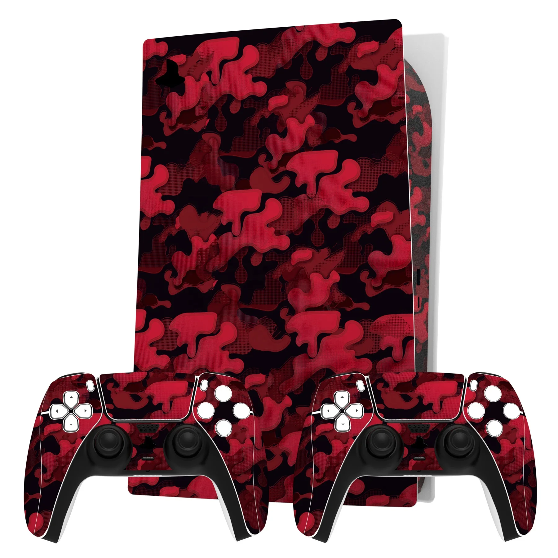 

PS5 Camouflage Skin Vinyl 3M Decal Stickers Full wrap Cover Skin for Playstation 5 Console and 2 Controllers