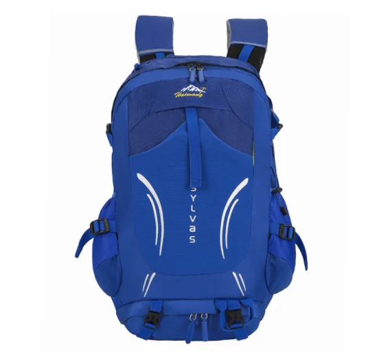 

Camping shoulder back pack waterproof 35L treckking 400D nylon outdoor travel weekend hiking backpack with shoes compartment, 4 colors
