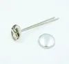 Factory Bulk Aluminum Upholstery Cover Buttons in Furniture