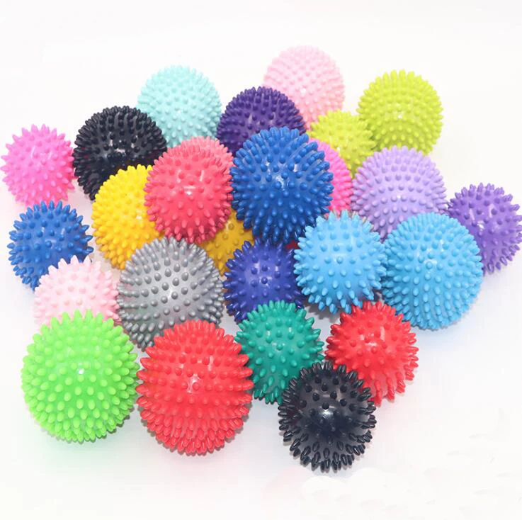 

7.5cm 9.0cm colorful Muscles Recovery Spikey Massage Ball