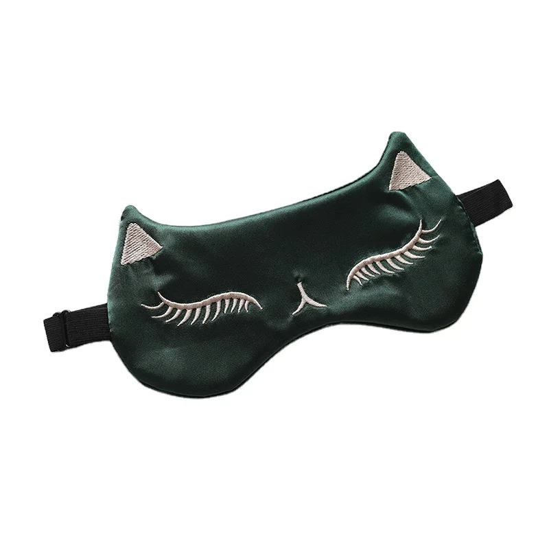 

New Design Hydro Sleeping Silks With Gift Boxes Animal Sleep Eye Mask, Customized color
