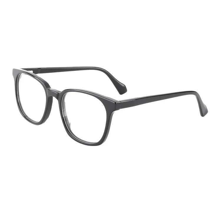 

Hot Selling Quality Acetate Glasses Frame Square Optical Frames Eyeglasses Unisex Women Men, 4 colors