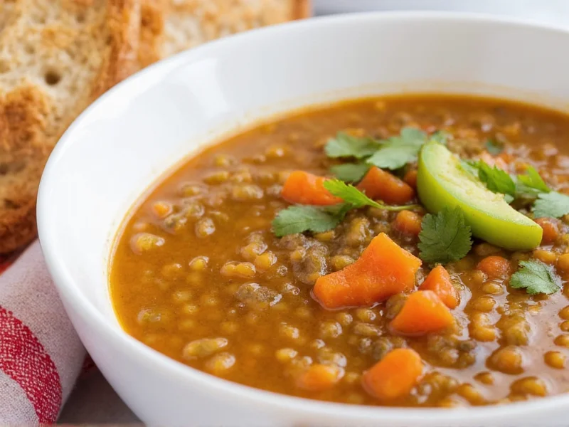 Easy Lentil Soup Recipe: Ready in 35 Minutes