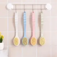 

Long handle soft hair bath brush