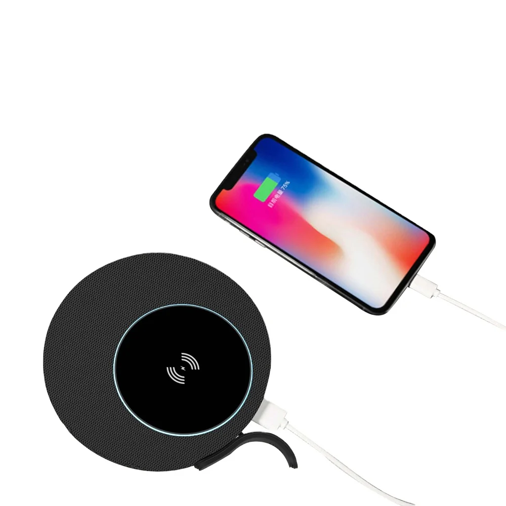 

Hot selling wireless charging portable speaker, Customized colors
