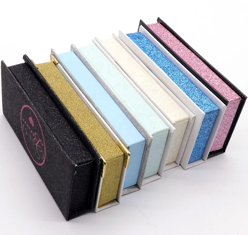 

Customised Logo Eyelash Box False Eyelashes Custom Packaging, Customized