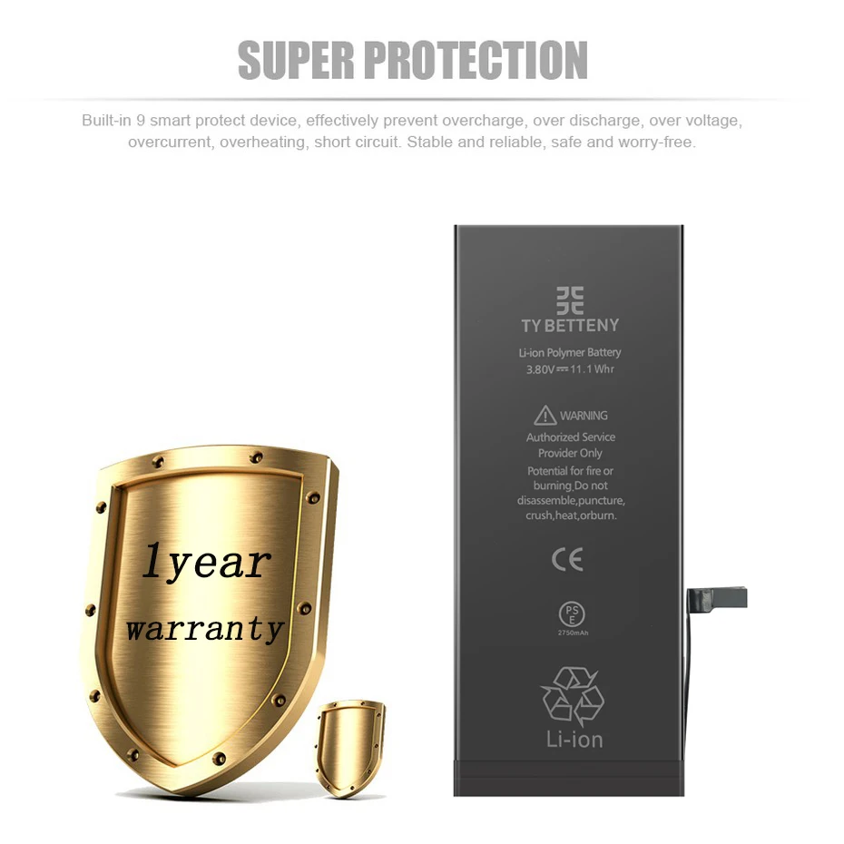 

2020 hot selling 2750mAh full capacity lithium battery for iphone 6s plus,original for iphone 6s plus 6sp battery batteries