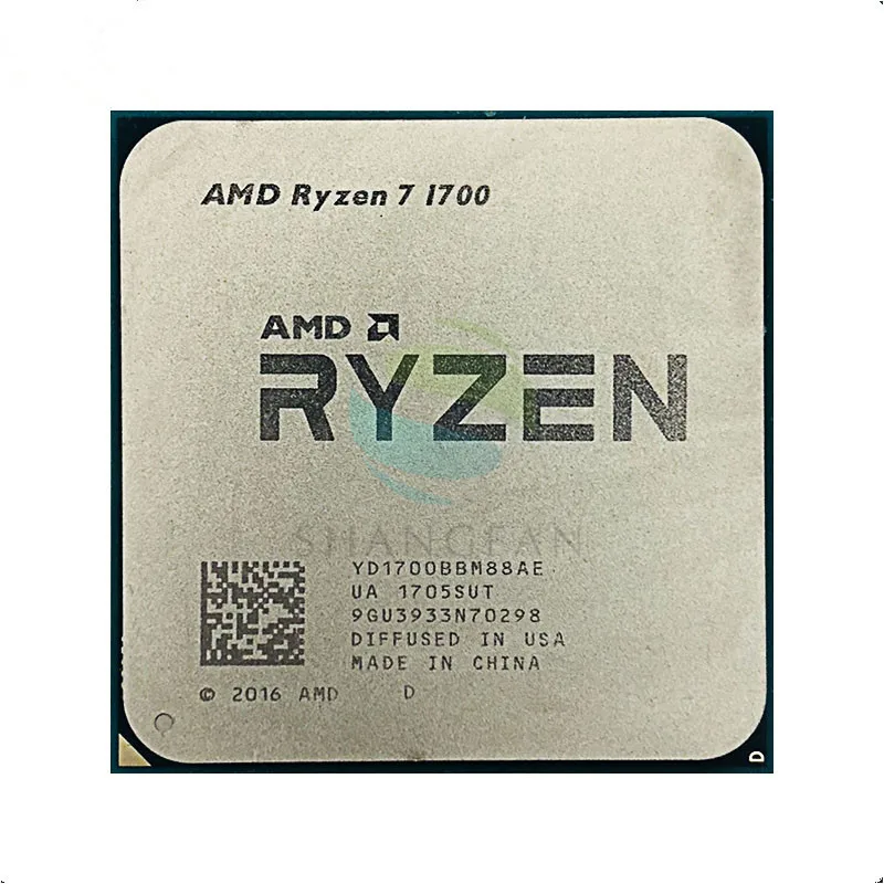 

R7 1700 3.0 GHz Eight-Core Sixteen-Thread CPU Processor 65W YD1700BBM88AE Socket AM4 Used