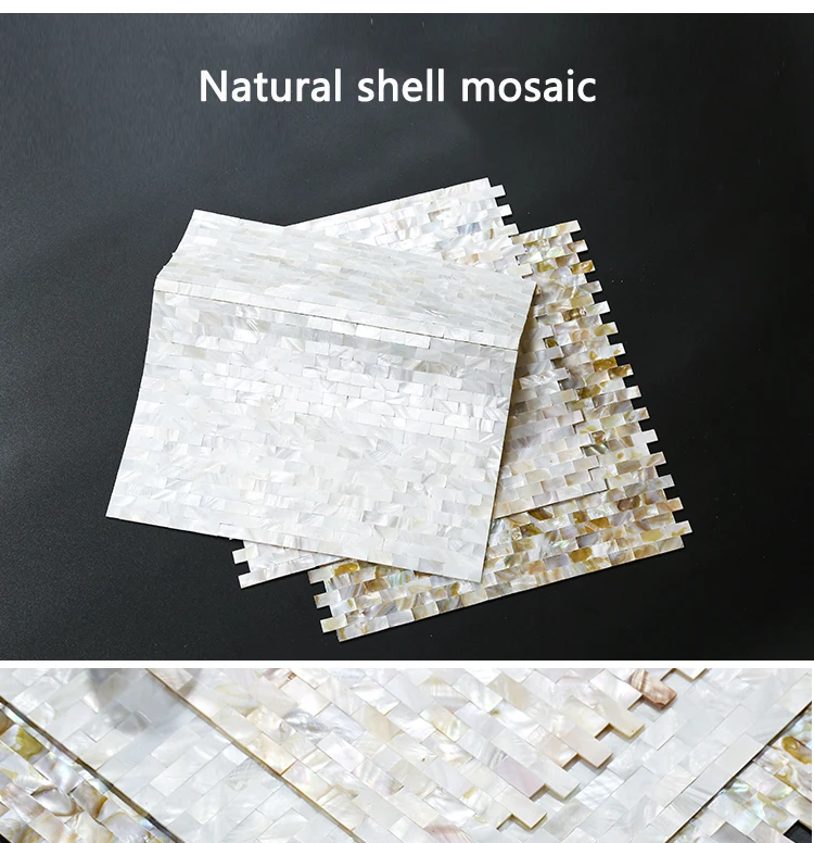 Factory price shell mother of pearl mosaic art wall decor sheets for sale