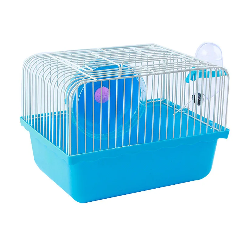 

A Hamster Cage with Firm Hot Selling Good Quality Full Functioning PP Plastic Pet Cages, Carriers & Houses Metal, Pink/yellow/green/brown/blue