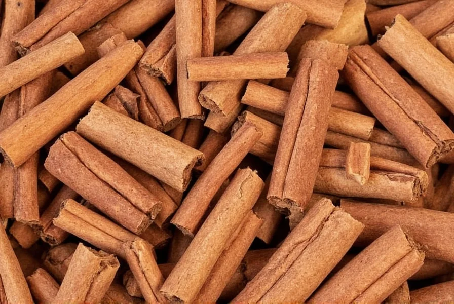Close-up view of cinnamon trees growing in tropical environment