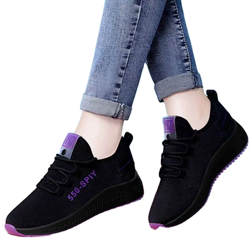 

New Fashion Breathable Mesh Unisex Sport Sneaker Shoe Fitness Walking Shoes Women Casual Sneakers Shoes