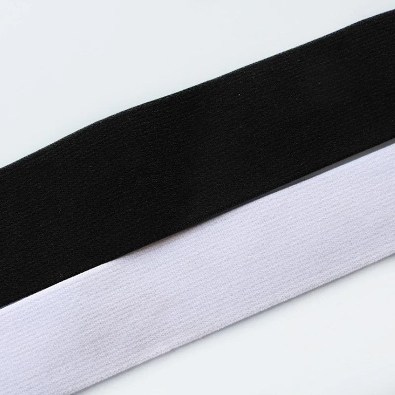 

stock width from 2cm to 6cm plush nylon rubber soft elastic band tape