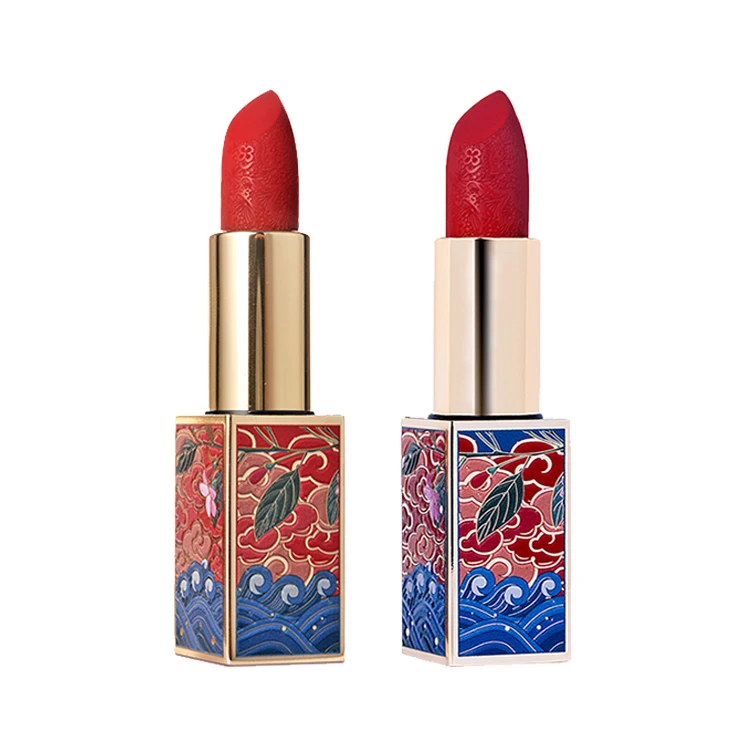 

Red Power QIZITO Makeup Create Your Own Wolfberry Lipstick Brand Custom Gloss Matte Goji Lipstick Private Label