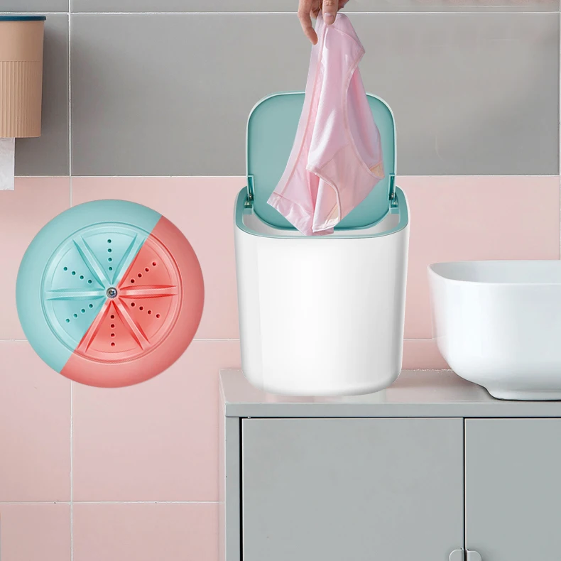 
2020 Newest Bucket Design Portable Mini Automatic Washing Machine For Underwear 