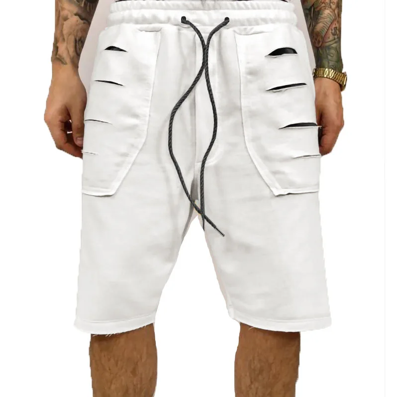 

Summer New Style Men's Casual Hollow Out Sports Comfortable Fashion Shorts Jogging Pants