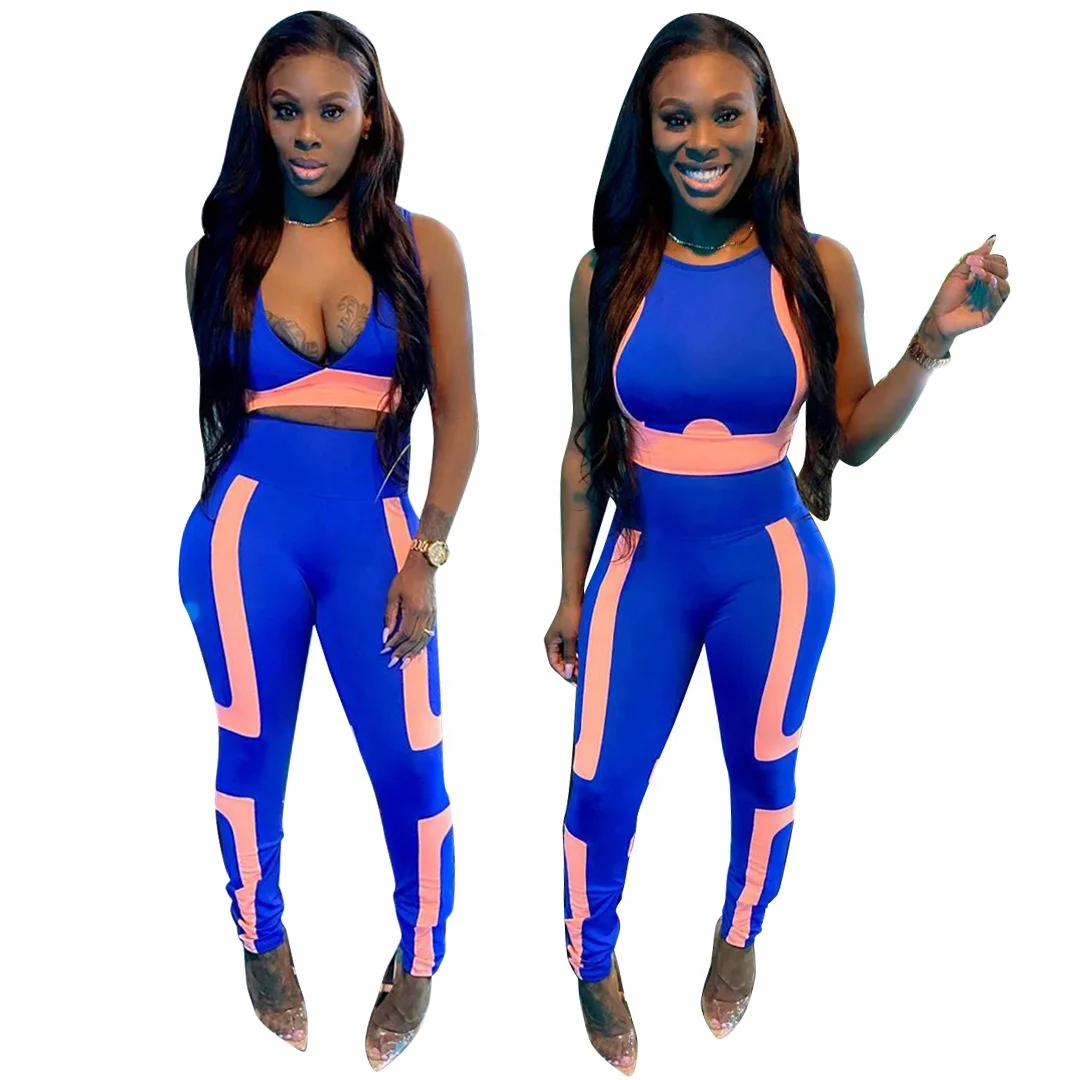 

DLLfall new arrivals women clothes Print outfits 2021 sexy two piece pants set womens fall clothing 2021, As picture or customized make